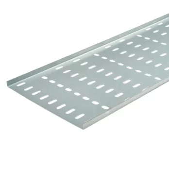 Light Duty Cable Tray - 12.5 x 225 x 3000mm - Pre Galvanised Steel