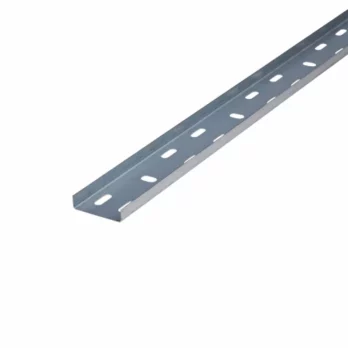 Trench Light Duty Cable Tray - 12.5 x 50 x 3000mm - Galvanised Steel