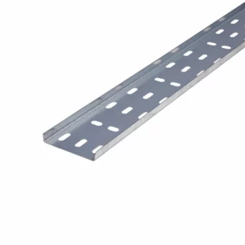 Light Duty Cable Tray - 12.5 x 75 x 3000mm - Pre Galvanised Steel