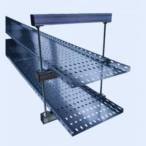 Cable Tray Trapeze Support Bracket - 450mm Double | Strut Channels Direct