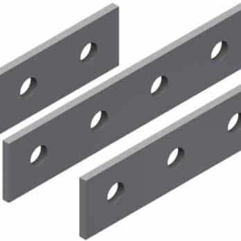 2 HOLE FLAT PLATE BRACKET Stainless Steel