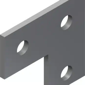 FLAT PLATE 90DEG BEND BRACKET Stainless Steel