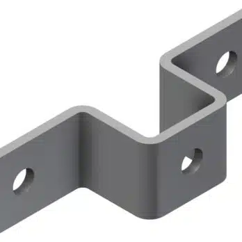 U BRACKET 40 mm Stainless Steel