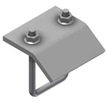 BRACKET WITH U BOLT 41mm 
  Stainless Steel