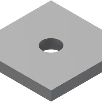 Square Plate Washer  M8 Stainless
  Steel - Pack of 20