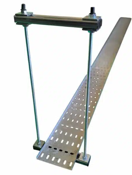 single cable tray trapeze bracket kit